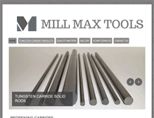 Tablet Screenshot of millmax.com